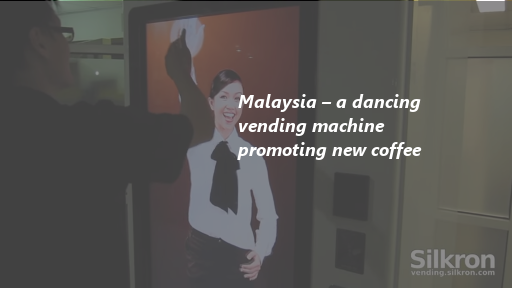 Malaysia – dancing vending machine promoting new coffee